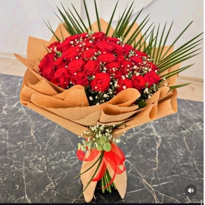 30 Güllü Vintage Buket