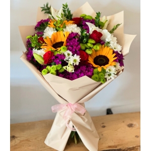 Ay Çiçekli Karışık Buket