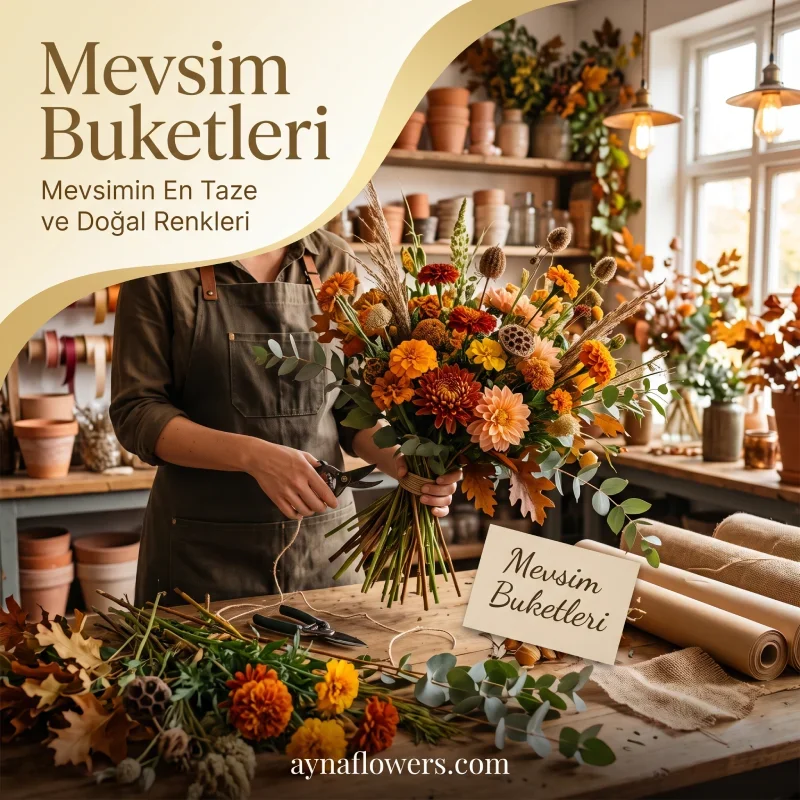 saklı ve mevsim buketleri